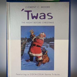 Vintage 'twas the night before Christmas book